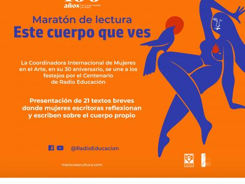 Imagen para Maratón de lectura, este cuerpo que ves